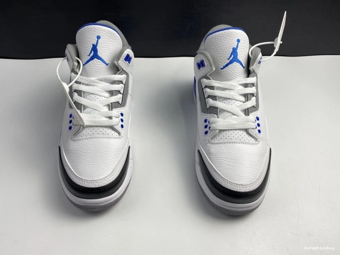 White CT8532-040 Retro Blue Air Jordan 3 0823